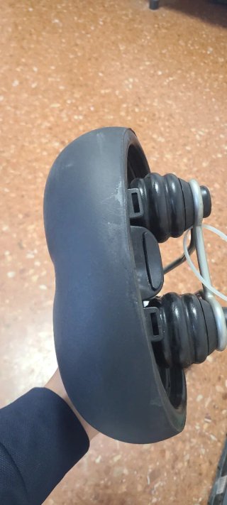 Sillín Bici Gel XL Marrón Ébano