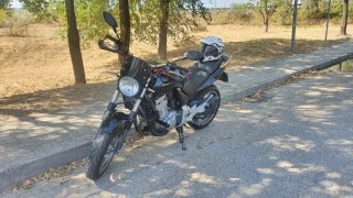 Honda CBF500 Naked Negra 2004
