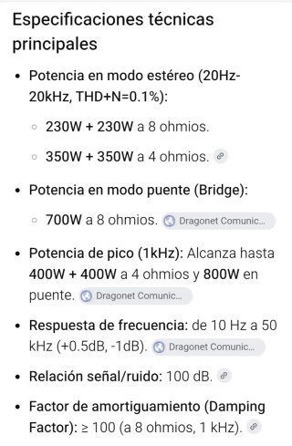 Amplificador Yamaha 350 XS