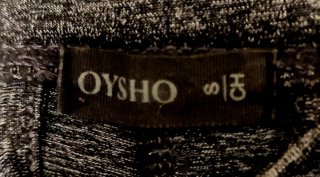 Leggings Oysho Fitness Mujer Gris y Turquesa