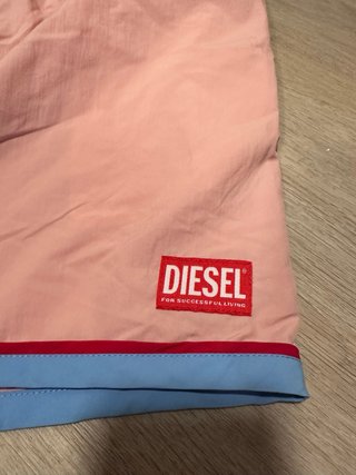 Bañador Diesel Rosa y Azul