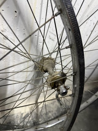 Llantas bici clásica delantera y trasera