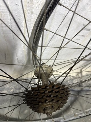 Llantas bici clásica delantera y trasera