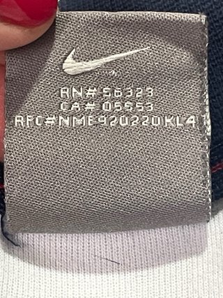 Chaqueta Nike Vintage 90s etiqueta gris
