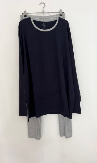Pijama Hombre azul /Gris Talla 6XL