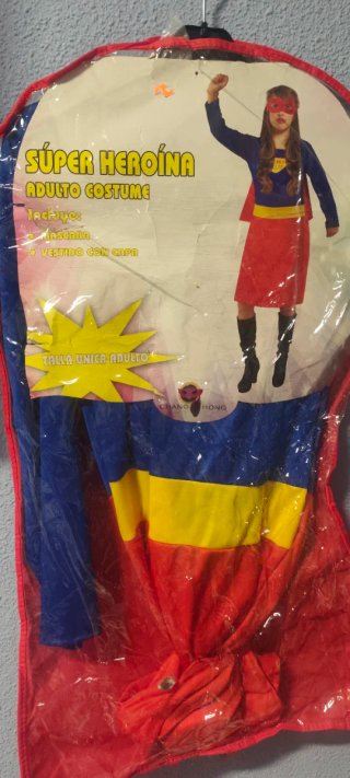 Disfraz super heroina