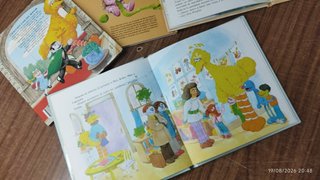 4 libros infantiles Barrio Sesamo, Espinete