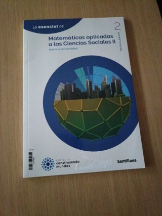 Matemáticas aplicadas a las Ciencias Sociales I...