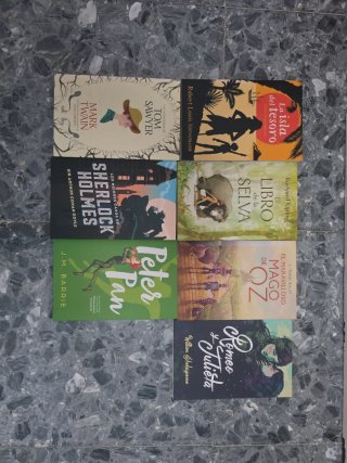 Lote de libros
