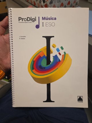 Libro Música 1º ESO ProDidigi