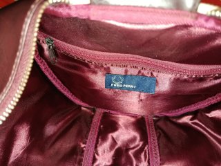 Bolsa Deporte Fred Perry Blanca y Marrón