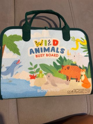 Maletín Wild Animals Bonnyco Aprendizaje COMO NUEV