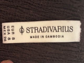 Pantalones anchos marrones Stradivarius
