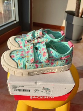 Tenis niña Garvalin talla 27