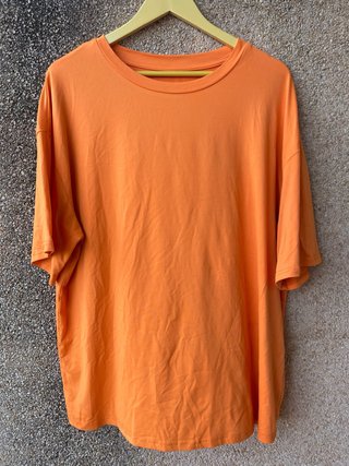 Camiseta oversize naranja Talla XL