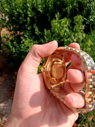 Rolex Day-Date Verde Dorado