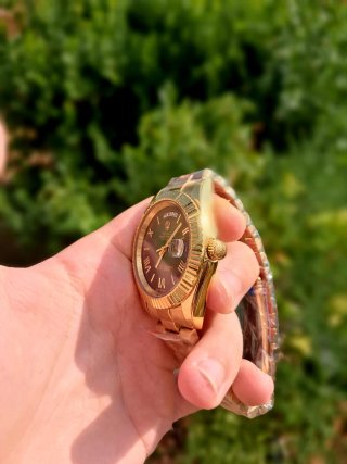 Rolex Day-Date Verde Dorado