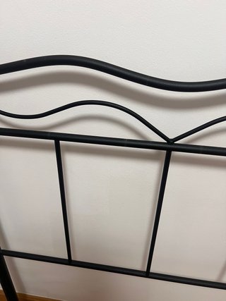 Cabecero de hierro para cama de 90cm