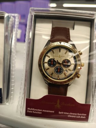 Reloj Alexander Brixham Multifunción Dorado