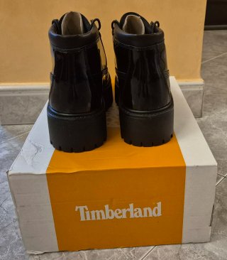 Timberland Stivaletti Chukka Donna Pelle Neri
