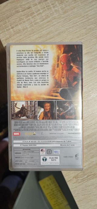 UMD Spider-Man 2 PSP sony