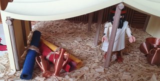 Escena Jaima y torre diorama Playmobil