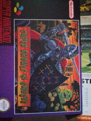 Super Ghouls 'n Ghosts SNES Repro