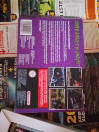 Super Ghouls 'n Ghosts SNES Repro