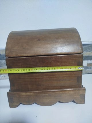 Cofre Baúl Madera Hecho a Mano