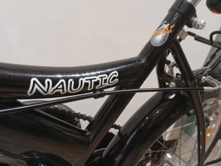 Bicicleta Plegable Amat Nautic Negra