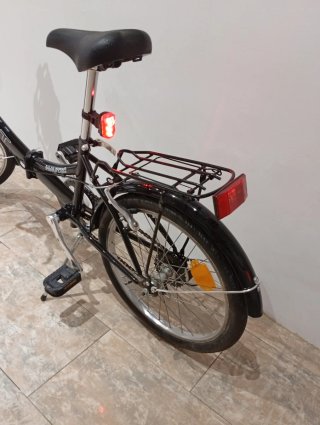 Bicicleta Plegable Amat Nautic Negra