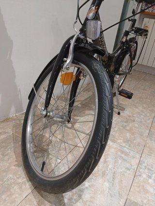 Bicicleta Plegable Amat Nautic Negra
