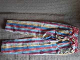 Pantalón infantil rayas multicolor