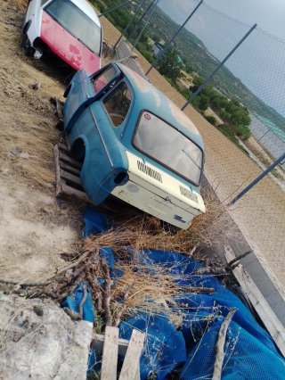 Carrocería Seat 850 Azul
