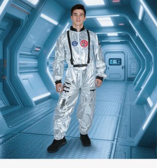 Disfraz Astronauta Plateado