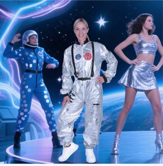 Disfraz Astronauta Plateado
