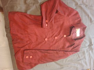 Blazer burdeos Mujer Trucco