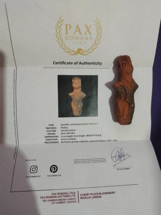 Figurilla Vinča Neolítica