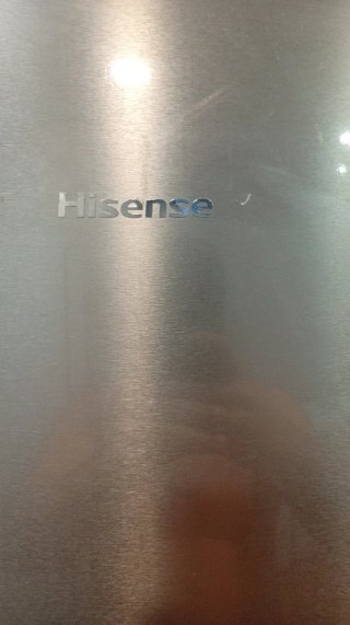 Frigorífico en acero Hisense 1.85m x 60cm