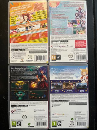 Juegos Switch 25€/unidad