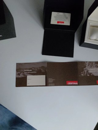 Estuche Certina Reloj DS Automático