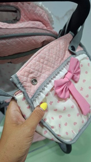 Silla de paseo gemelar para muñecas