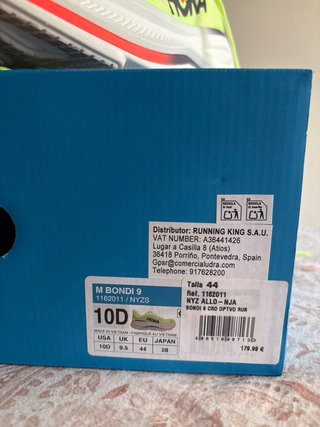 Zapatillas Hoka Running Amarillo