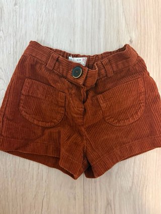 Pantalón corto de pana Zara 18-24 meses