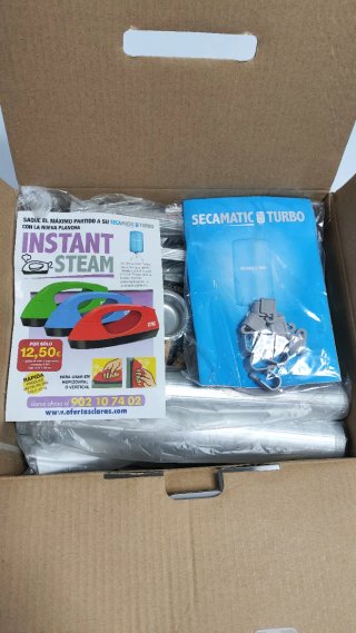 Secadora de Ropa Portátil Secamatic Turbo