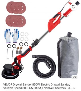 Lijadora jirafa VEVOR 850W