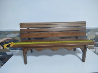 Maqueta Banco Parque Hecho a Mano