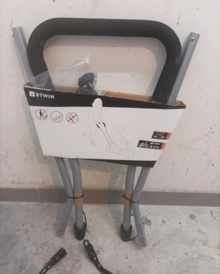 Ruedines y barra aprendizaje Btwin