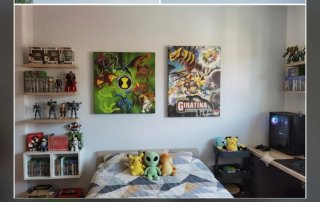 Cuadros Ben 10 y Pokémon