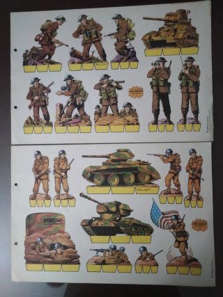 LOTE DE 20 RECORTABLES VARIADOS ANTIGUOS